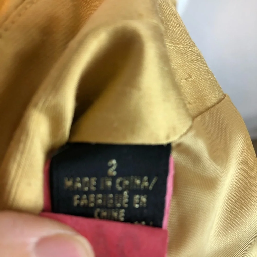 Dana Buchman 100% Silk Blazer - size 2 - Picture 7 of 11